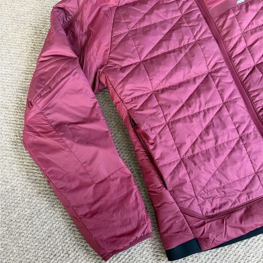 Adidas Terrex Multi Insulation Shadow Red Hiking Jacket IB4210 Women’s Size L - Picture 3 of 10